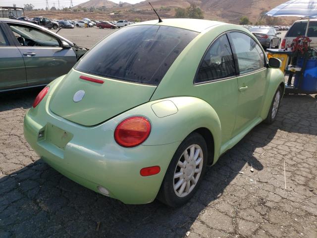 3VWCK31C74M412143 - 2004 VOLKSWAGEN NEW BEETLE 绿色 照片 4