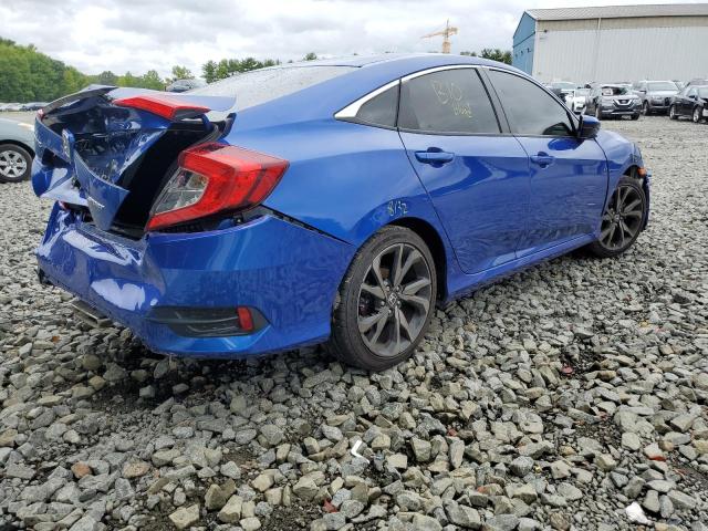 2HGFC2F88MH543402 - 2021 HONDA CIVIC SPOR BLUE photo 4