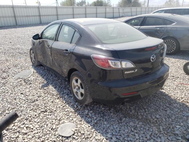 JM1BL1U79D1701911 - 2013 MAZDA 3 I BLACK photo 3