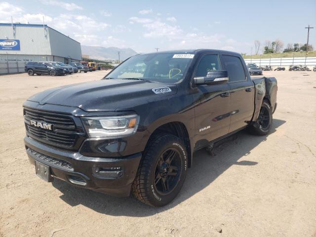 1C6SRFFT6KN515102 - 2019 RAM 1500 BIG H BLACK photo 2