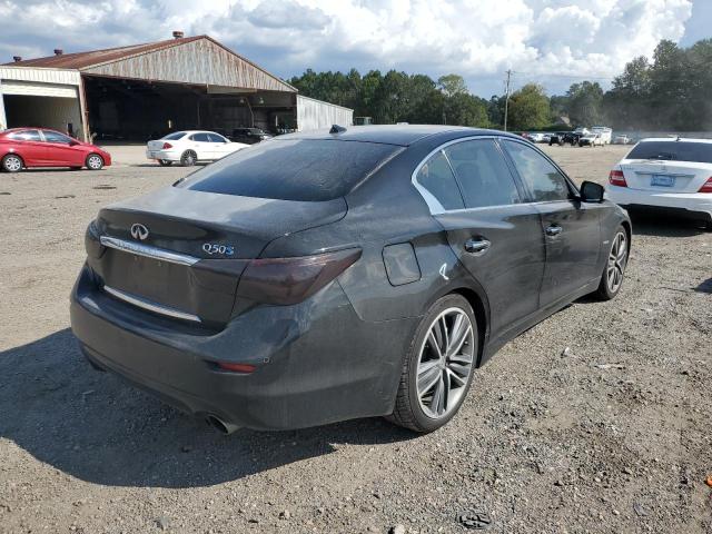 JN1AV7AP1EM691682 - 2014 INFINITI Q50 HYBRID BLACK photo 4