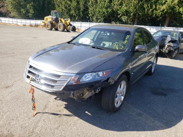 5J6TF2H53AL013469 - 2010 HONDA ACCORD CRO GRAY photo 2