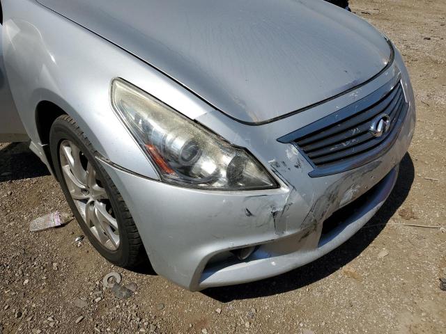 JN1CV6AR0BM406518 - 2011 INFINITI G37 SILVER photo 9