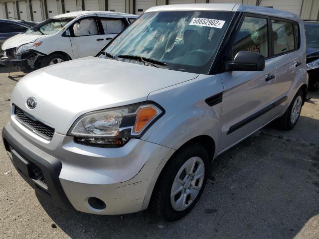 KNDJT2A11B7317973 - 2011 KIA SOUL SILVER photo 2