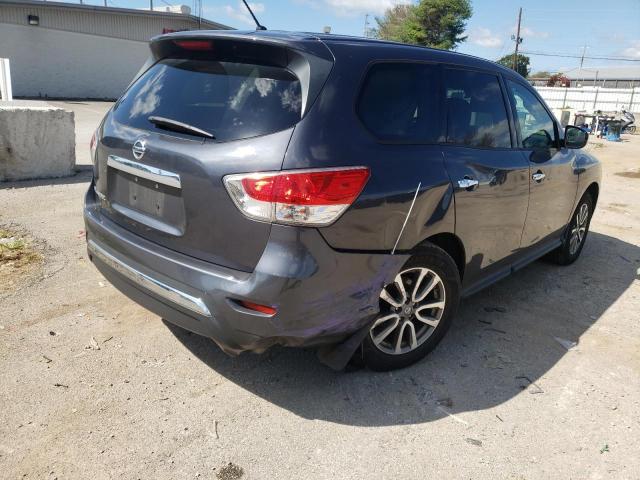 5N1AR2MNXEC699201 - 2014 NISSAN PATHFINDER GRAY photo 4