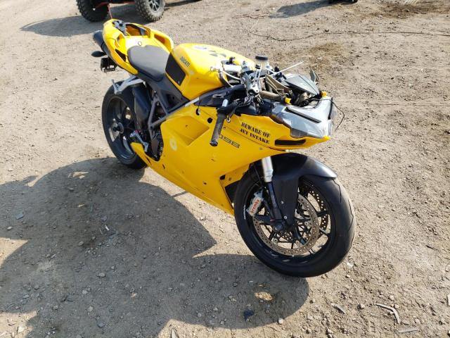 ZDM1XBEW38B017615 - 2008 DUCATI 1098 BASE YELLOW photo 1