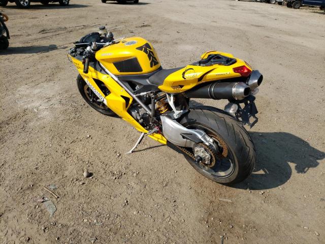 ZDM1XBEW38B017615 - 2008 DUCATI 1098 BASE YELLOW photo 3