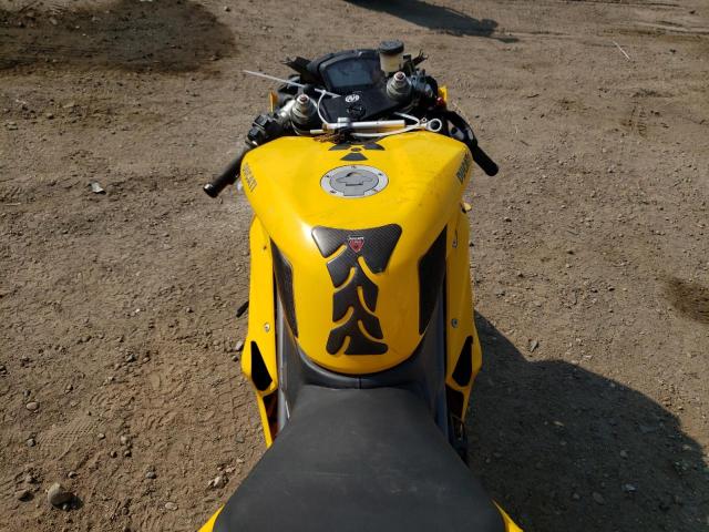 ZDM1XBEW38B017615 - 2008 DUCATI 1098 BASE YELLOW photo 5