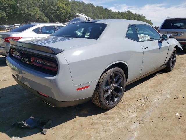 2C3CDZAG4NH140089 - 2022 DODGE CHALLENGER GRAY photo 4