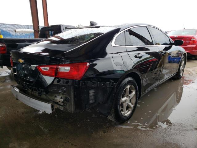 1G1ZB5ST0HF218933 - 2017 CHEVROLET MALIBU LS BLACK photo 4