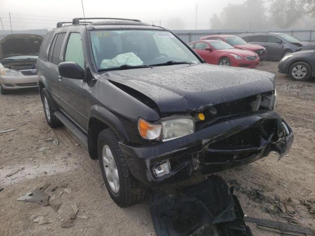 JN8DR07Y31W513393 - 2001 NISSAN PATHFINDER BLACK photo 1