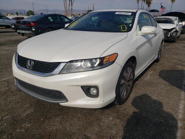 1HGCT1B87FA011742 - 2015 HONDA ACCORD EXL WHITE photo 2