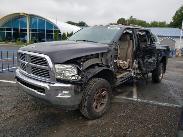 3C63D3EL4CG155793 - 2012 DODGE RAM 3500 L BLACK photo 2