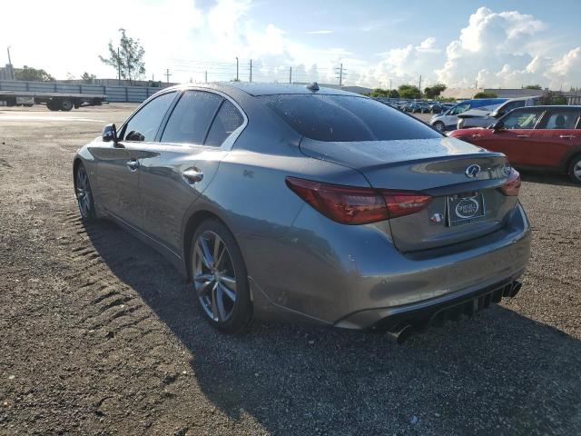 JN1EV7AP9KM540988 - 2019 INFINITI Q50 LUXE CHARCOAL photo 3