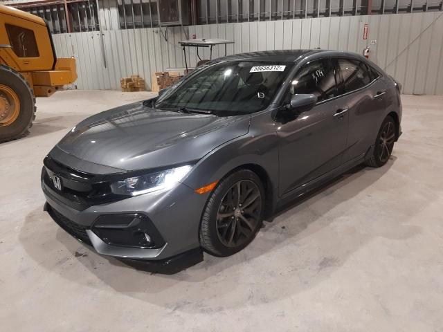 SHHFK7H47MU229866 - 2021 HONDA CIVIC SPOR GRAY photo 2