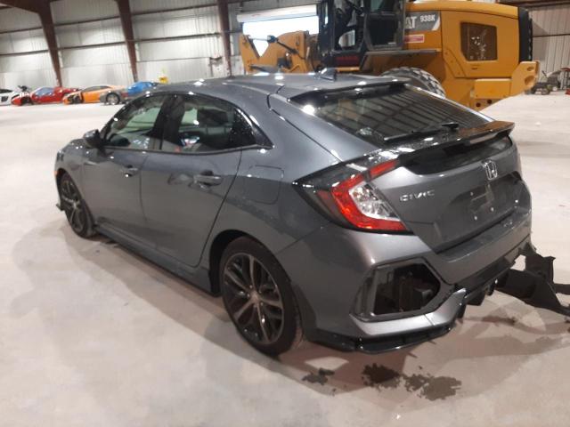 SHHFK7H47MU229866 - 2021 HONDA CIVIC SPOR GRAY photo 3