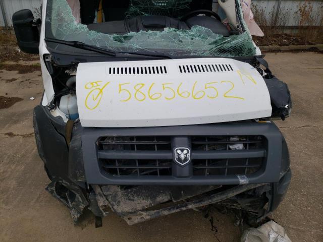 3C6TRVCG5JE118070 - 2018 RAM PROMASTER WHITE photo 7