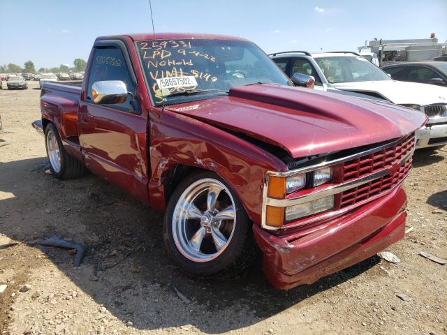 1GCDC14K3JZ255149 - 1988 CHEVROLET GMT-400 C1 RED photo 1