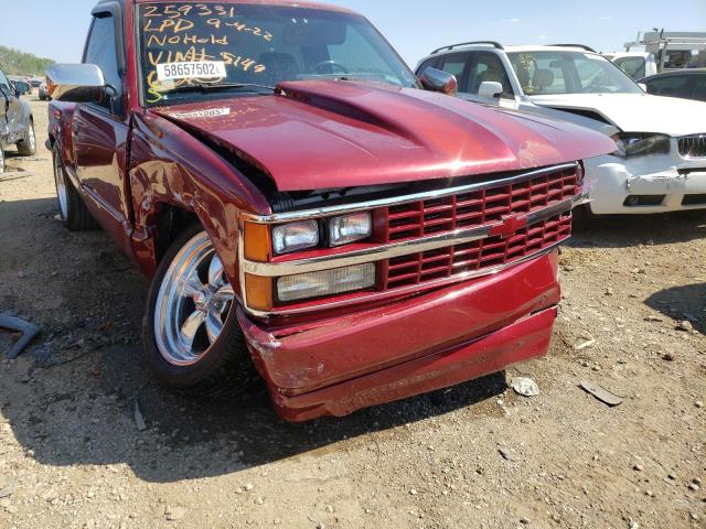 1GCDC14K3JZ255149 - 1988 CHEVROLET GMT-400 C1 RED photo 9