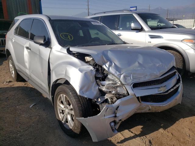 2GNFLCEK5D6403716 - 2013 CHEVROLET EQUINOX SILVER photo 1