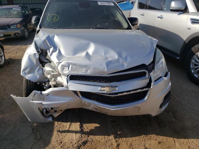 2GNFLCEK5D6403716 - 2013 CHEVROLET EQUINOX SILVER photo 9