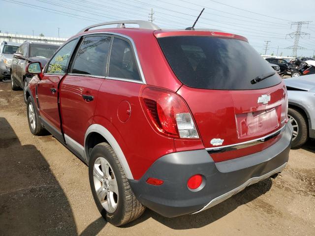 3GNAL2EK2ES612659 - 2014 CHEVROLET CAPTIVA LS RED photo 3