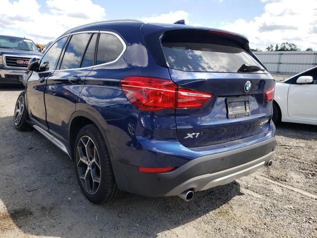 WBXHT3C58K5L90518 - 2019 BMW X1 XDRIVE2 BLUE photo 3