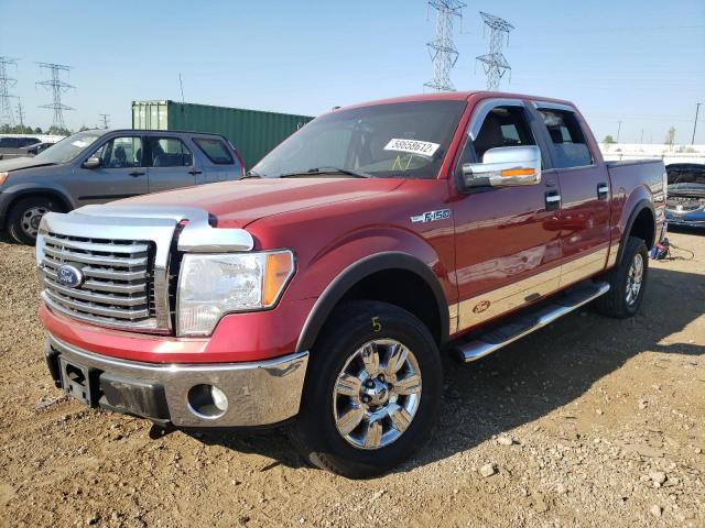 1FTFW1EV9AFA66757 - 2010 FORD F-150 RED photo 2