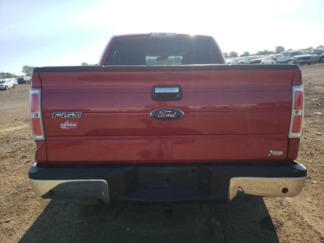 1FTFW1EV9AFA66757 - 2010 FORD F-150 RED photo 9