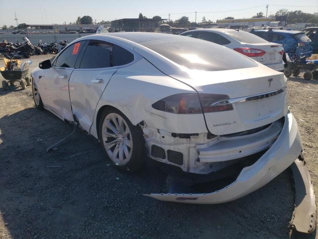 5YJSA1E27JF297731 - 2018 TESLA MODEL S Blanco foto 3