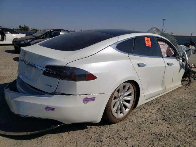 5YJSA1E27JF297731 - 2018 TESLA MODEL S Blanco foto 4