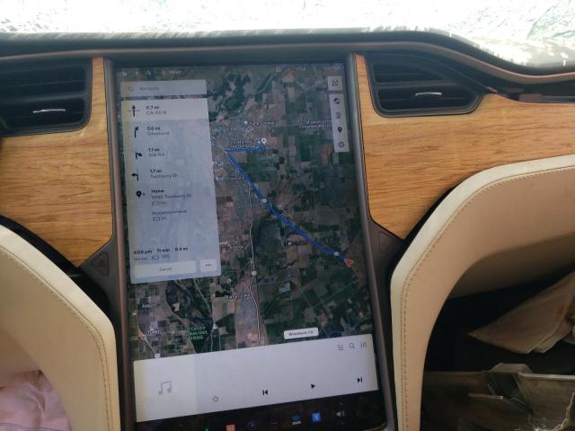 5YJSA1E27JF297731 - 2018 TESLA MODEL S Blanco foto 9