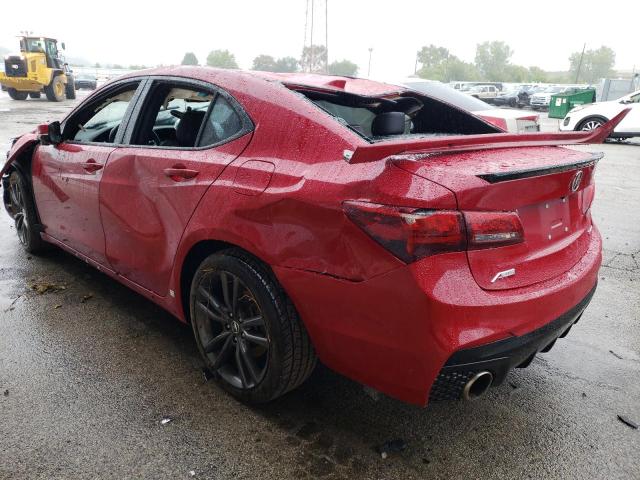19UUB3F61JA002622 - 2018 ACURA TLX TECH+A RED photo 3