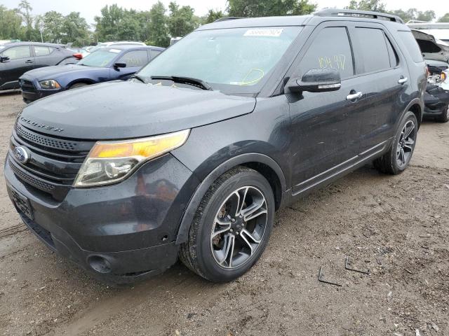 1FM5K8GT2EGA86257 - 2014 FORD EXPLORER S BLACK photo 2