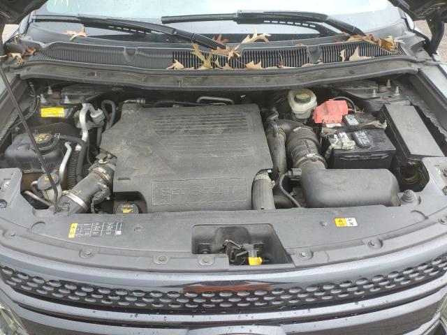 1FM5K8GT2EGA86257 - 2014 FORD EXPLORER S BLACK photo 7