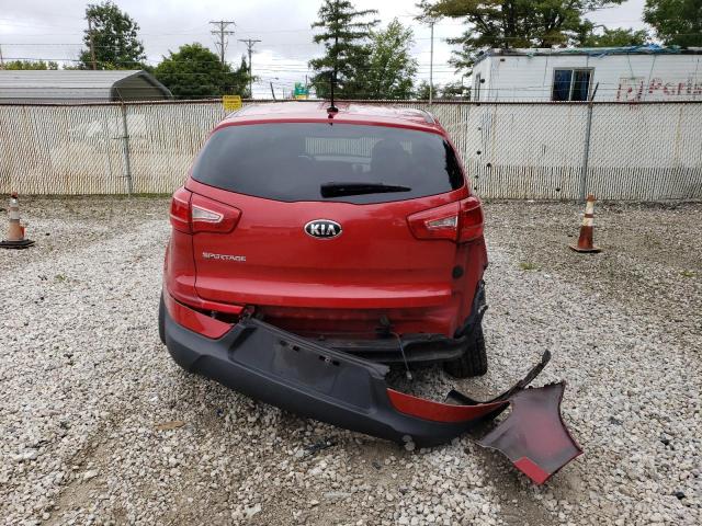 KNDPB3A21D7518318 - 2013 KIA SPORTAGE B RED photo 9