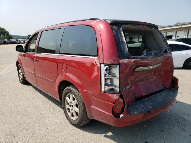 2A8HR54PX8R152844 - 2008 CHRYSLER TOWN & COU RED photo 3