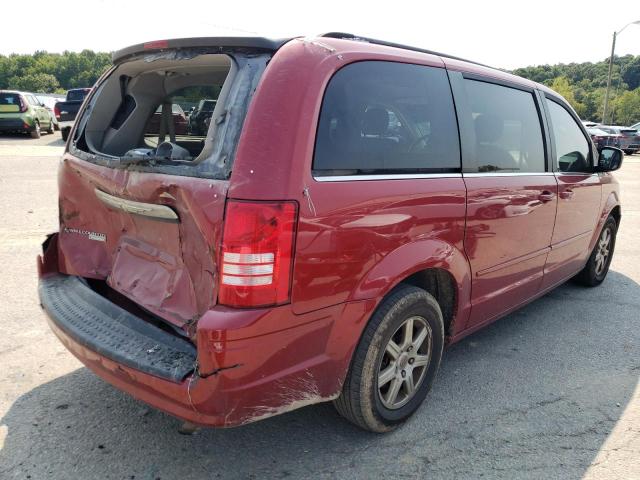 2A8HR54PX8R152844 - 2008 CHRYSLER TOWN & COU RED photo 4