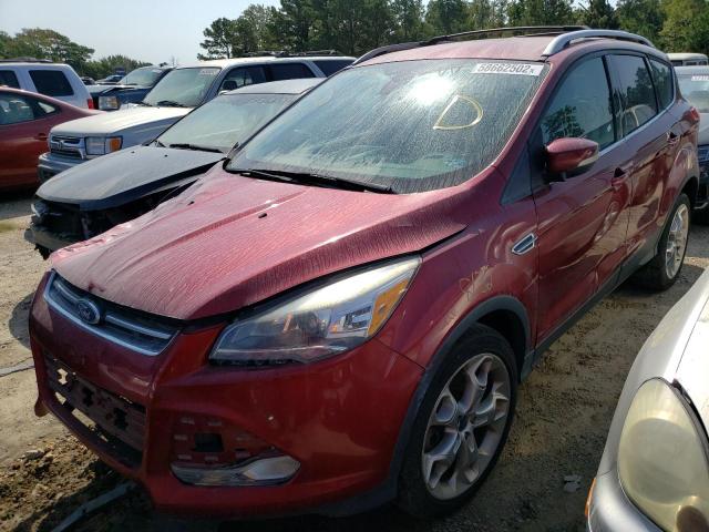 1FMCU0J96DUB91383 - 2013 FORD ESCAPE TIT RED photo 2