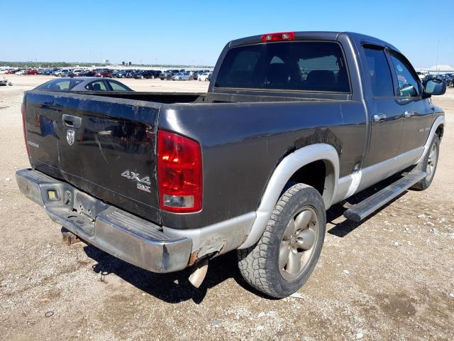 1D7HU18DX4S582502 - 2004 DODGE RAM 1500 S GRAY photo 4