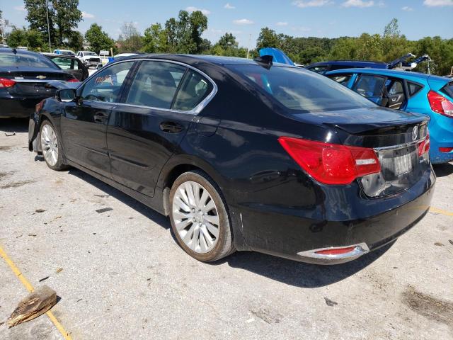 JH4KC1F92EC004440 - 2014 ACURA RLX ADVANC BLUE photo 3