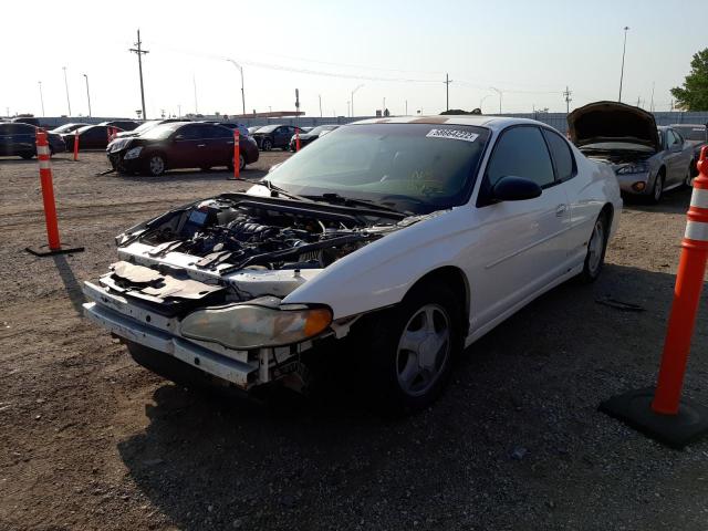 2G1WX15K129228452 - 2002 CHEVROLET MONTE CARL WHITE photo 2