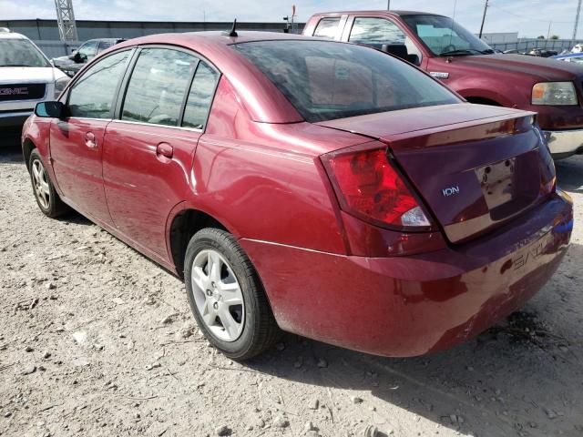1G8AJ55F86Z147208 - 2006 SATURN ION LEVEL MAROON photo 3