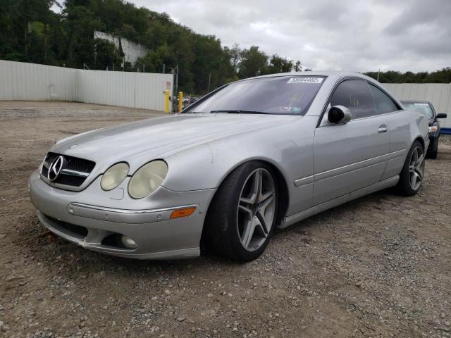 WDBPJ75JX2A019561 - 2002 MERCEDES-BENZ CL 500 SILVER photo 2