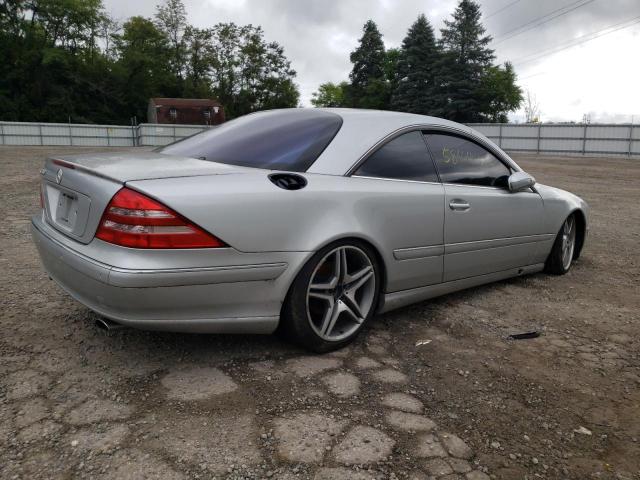 WDBPJ75JX2A019561 - 2002 MERCEDES-BENZ CL 500 SILVER photo 4