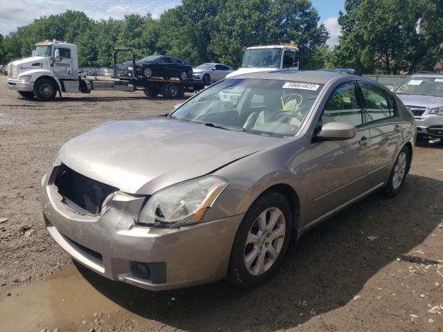 1N4BA41E87C817478 - 2007 NISSAN MAXIMA SE BEIGE photo 2