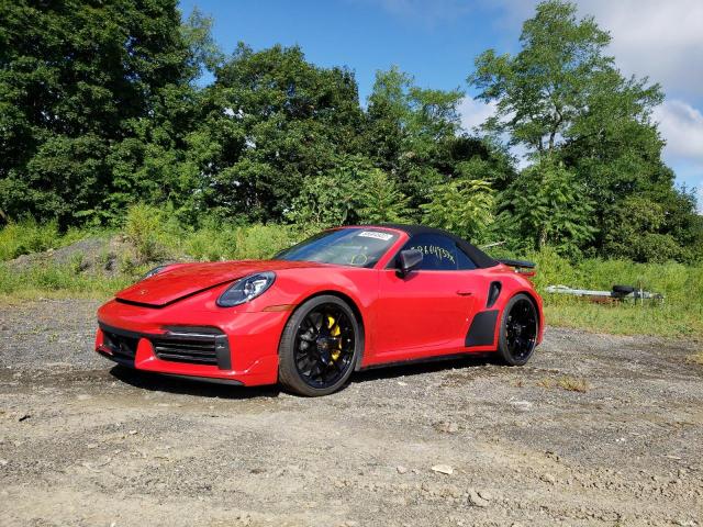 WP0CD2A92MS263613 - 2021 PORSCHE 911 TURBO RED photo 2