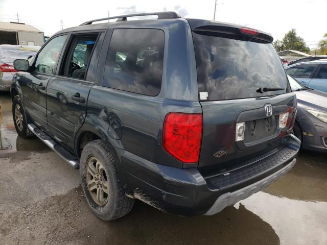 5FNYF18564B007775 - 2004 HONDA PILOT GREEN photo 3