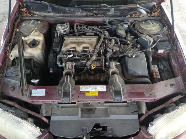 2G1WL52M7V1159679 - 1997 CHEVROLET LUMINA BAS ბურგუნდია ფოტო 7