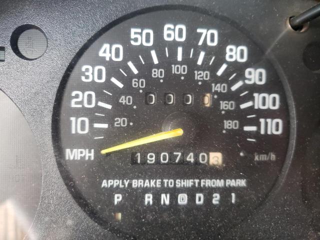 2G1WL52M7V1159679 - 1997 CHEVROLET LUMINA BAS ბურგუნდია ფოტო 8